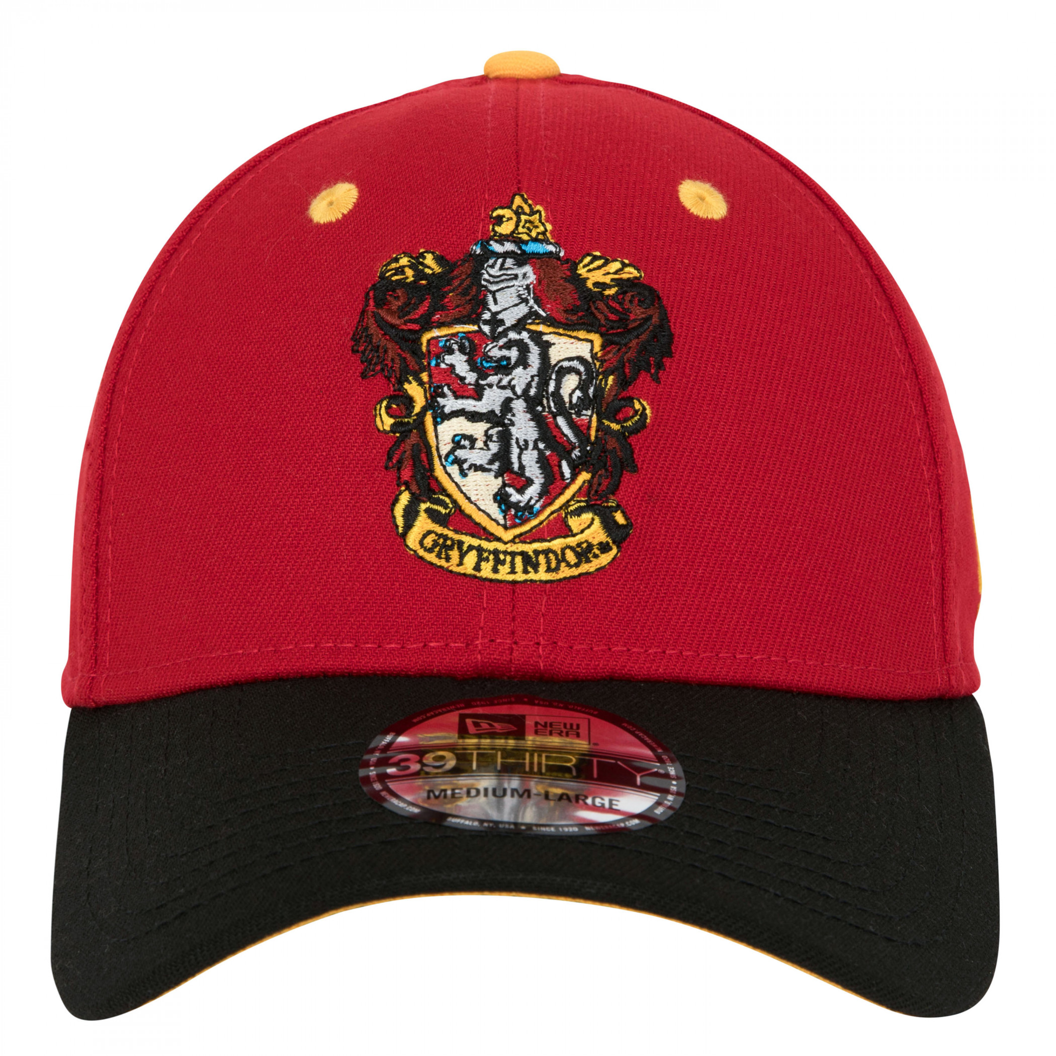 Harry Potter Gryffindor Crest New Era 39Thirty Fitted Hat Red | eBay